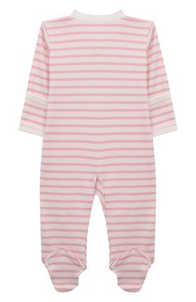 Детский хлопковый комбинезон KISSY KISSY розового цвета по цене 7260 руб., арт. XUQ00119N. | Фото 2 Детский хлопковый комбинезон KISSY KISSY розового цвета, арт. XUQ00119N. | Фото 2