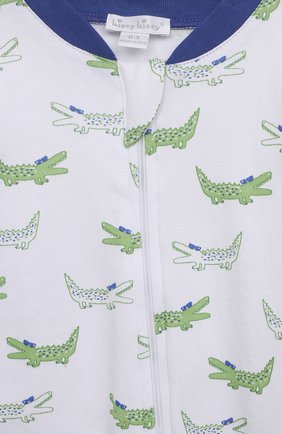 Детский хлопковый комбинезон KISSY KISSY зеленого цвета по цене 9220 руб., арт. KBQ06962N. | Фото 3 Детский хлопковый комбинезон KISSY KISSY зеленого цвета, арт. KBQ06962N. | Фото 3