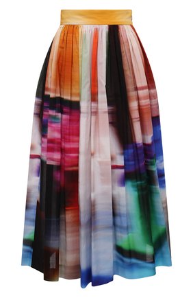 Женская хлопковая юбка DRIES VAN NOTEN разноцветного цвета по цене 68050 руб., арт. 221-010857-4341 | Фото 1 Женская хлопковая юбка DRIES VAN NOTEN разноцветного цвета, арт. 221-010857-4341 | Фото 1 (Длина Ж (юбки, платья, шорты): Миди; Материал внешний: Хлопок; Стили: Романтичный; Женское Кросс-КТ: Юбка-одежда)