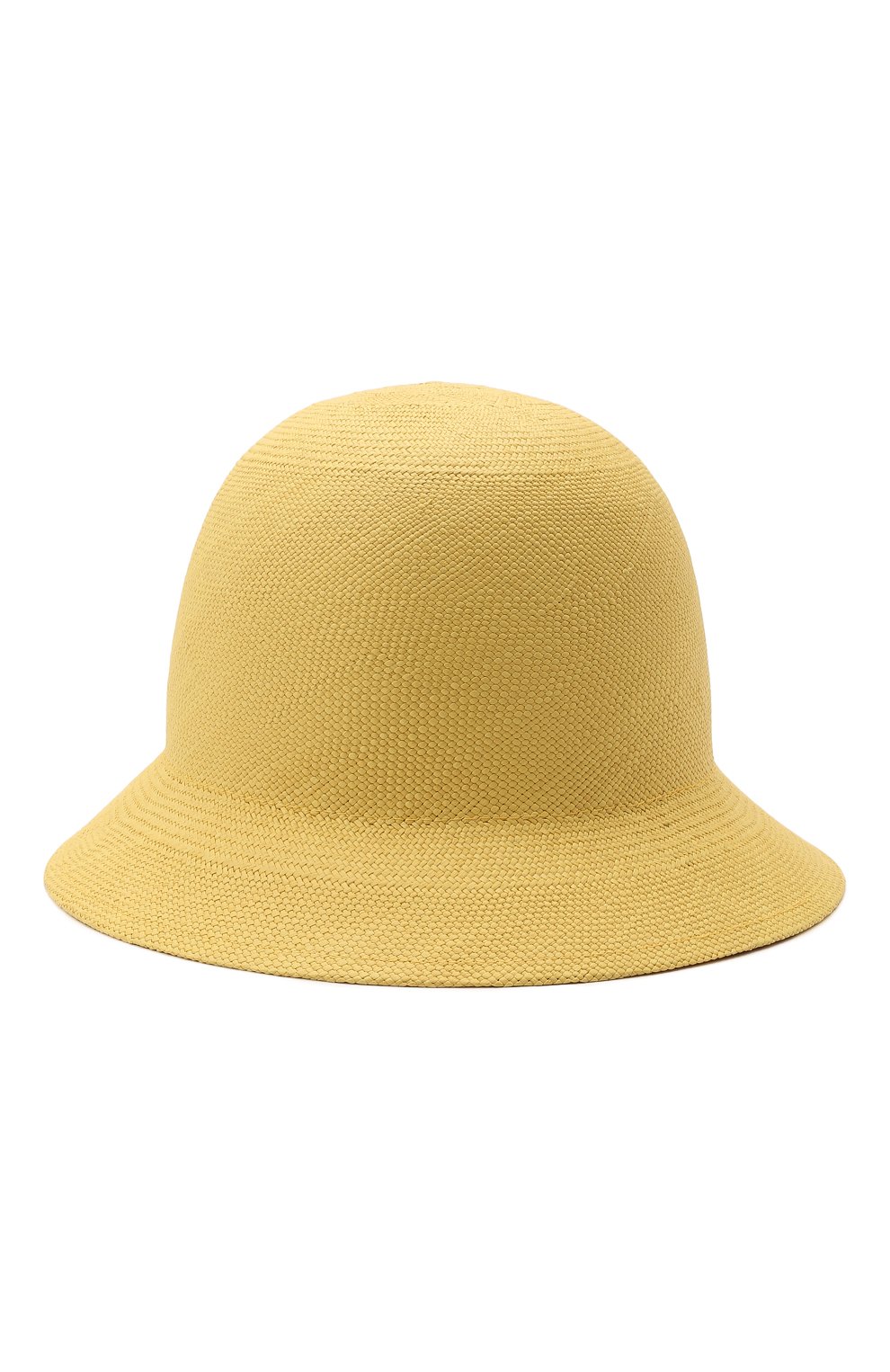 Женская соломенная шляпа tiana LORO PIANA желтого цвета, арт. FAM2432 | Фото 3 (Материал: Растительное волокно)