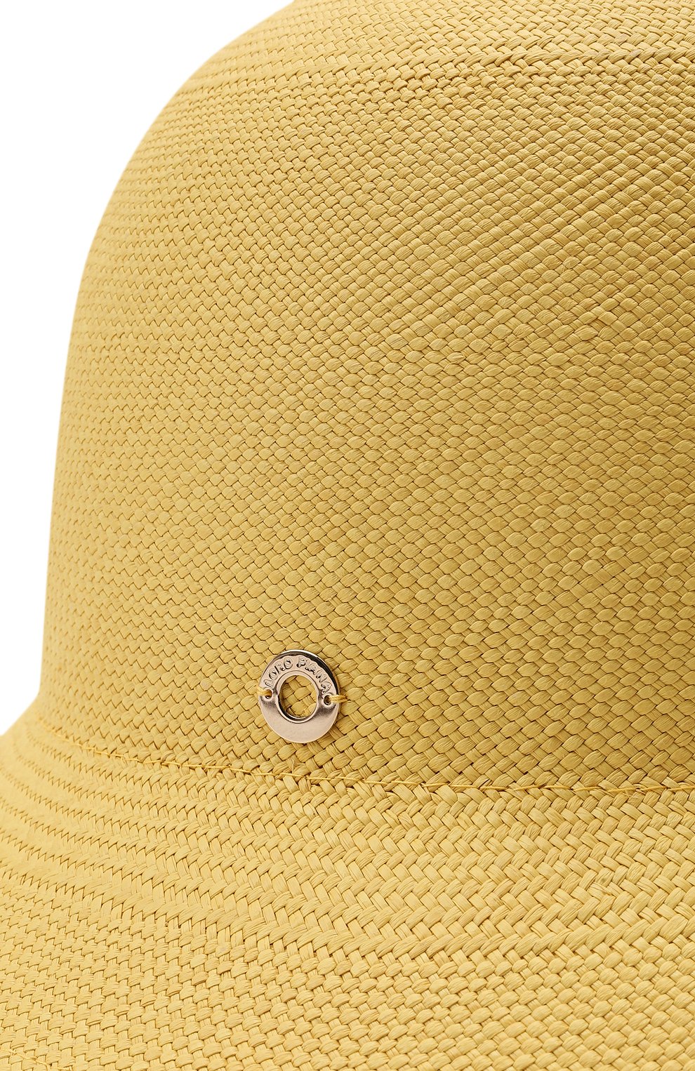 Женская соломенная шляпа tiana LORO PIANA желтого цвета, арт. FAM2432 | Фото 4 (Материал: Растительное волокно)