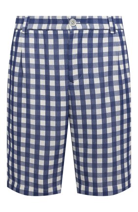 Мужские шорты из вискозы JACQUEMUS синего цвета по цене 44200 руб., арт. 225PA009-1005 | Фото 1 Мужские шорты из вискозы JACQUEMUS синего цвета, арт. 225PA009-1005 | Фото 1 (Материал подклада: Хлопок; Длина Шорты М: До колена; Материал внешний: Вискоза; Мужское Кросс-КТ: Шорты-одежда; Принт: С принтом; Стили: Кэжуэл; Случай: Повседневный)