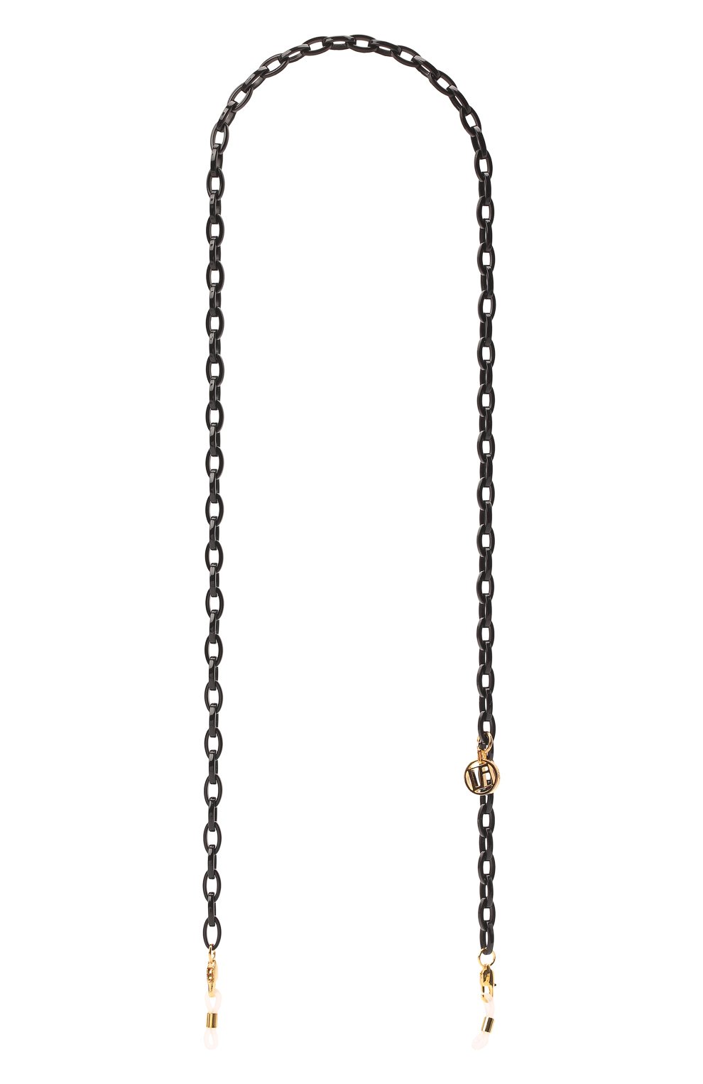 Женские цепочка для очков LINDA FARROW черного цвета, арт. LFLCHAIN11C1 | Фото 1 (Тип очков: Цепочка; Оптика Гендер: оптика-женское)