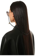 Женские цепочка для очков LINDA FARROW черного цвета, арт. LFLCHAIN11C1 | Фото 4 (Тип очков: Цепочка; Оптика Гендер: оптика-женское)