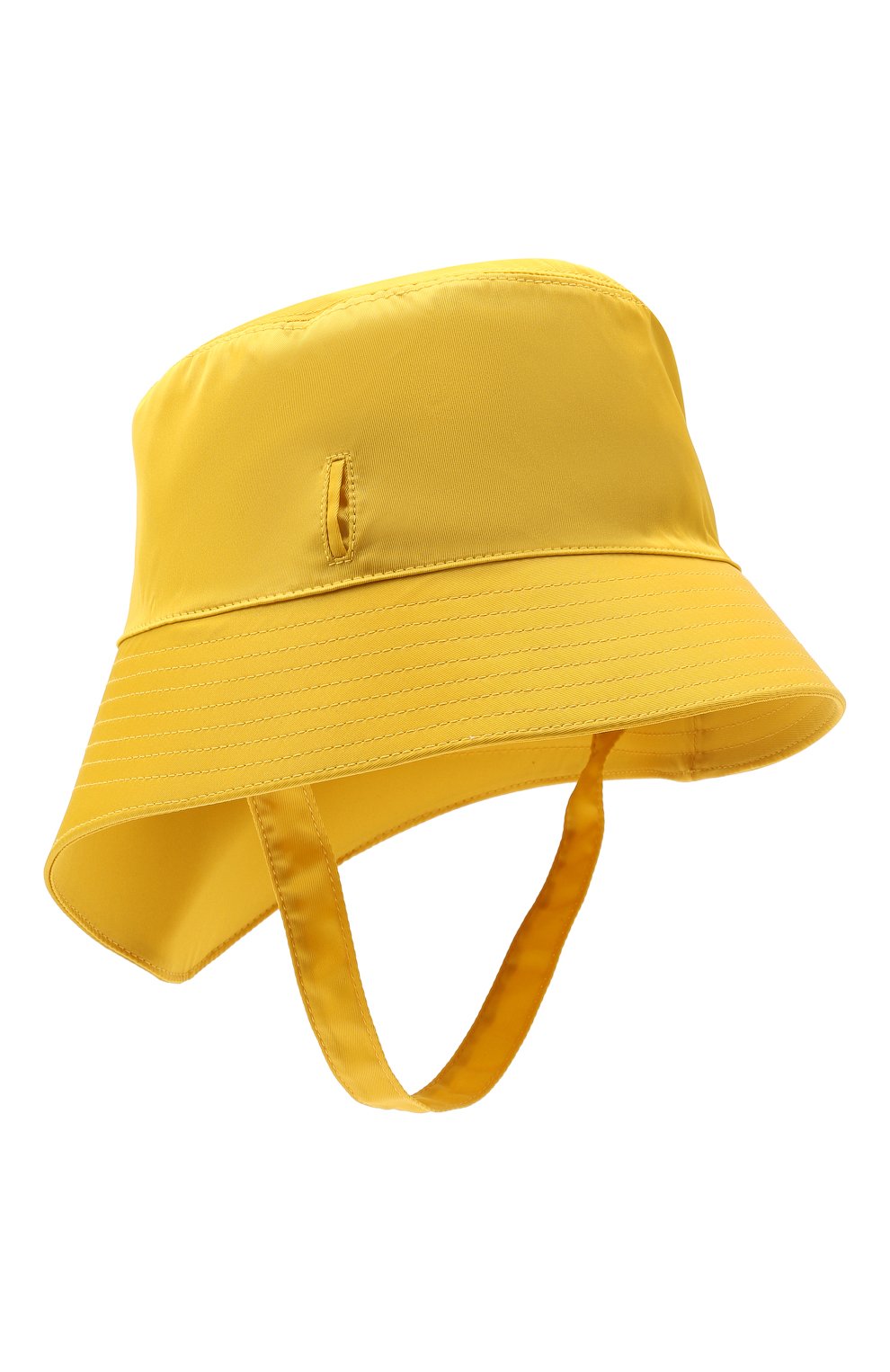 Мужская панама PRADA желтого цвета, арт. 2HC282-2DMI-F0010 | Фото 1 (Материал: Текстиль, Синтетический материал)