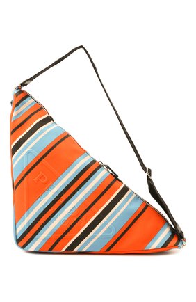 Мужская текстильная сумка PRADA разноцветного цвета, арт. 2VY007-2D0Z-F0049-OLO | Фото 1 (Материал: Текстиль; Размер: large)