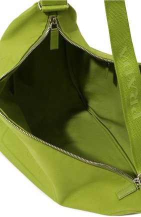 Мужская текстильная сумка PRADA зеленого цвета, арт. 2VY007-010-F0613-OLO | Фото 5 (Материал: Текстиль; Размер: large)
