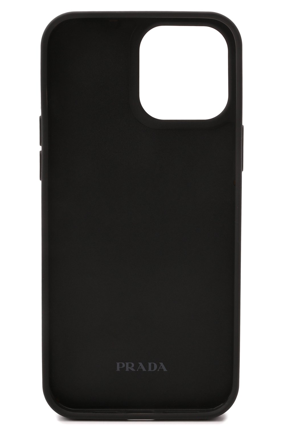 Кожаный чехол для iphone 13 pro max PRADA черного цвета по цене 0 руб., арт. 2ZH150-QHH-F0002 | Фото 2 Кожаный чехол для iphone 13 pro max PRADA черного цвета, арт. 2ZH150-QHH-F0002 | Фото 2 (Материал: Натуральная кожа; Женское Кросс-КТ: Замша и кожа)