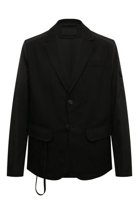 Мужской пиджак PRADA черного цвета по цене 245000 руб., арт. SD134-10GL-F0002-221 | Фото 1