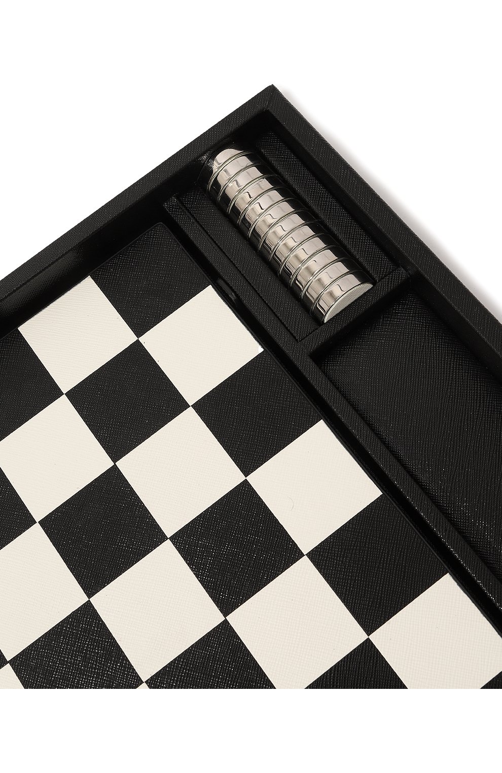 Игра шашки PRADA черного цвета, арт. 2SG078-0DC-F0002 | Фото 6
