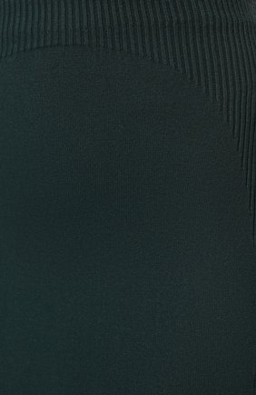 Женская юбка из вискозы DRIES VAN NOTEN темно-зеленого цвета, арт. 221-011207-4703 | Фото 5 (Женское Кросс-КТ: Юбка-карандаш, Юбка-одежда; Материал внешний: Синтетический материал, Вискоза; Длина Ж (юбки, платья, шорты): Миди; Стили: Кэжуэл)