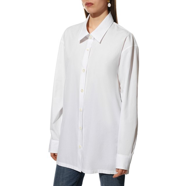 фото Хлопковая рубашка dries van noten