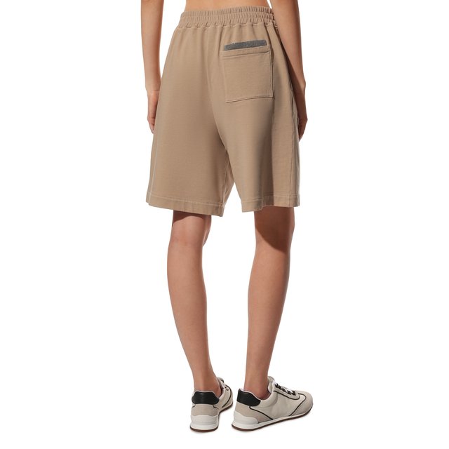 фото Хлопковые шорты brunello cucinelli