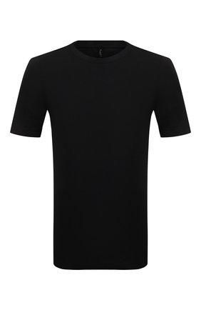 Мужская хлопковая футболка TRANSIT черного цвета, арт. CFUTRQ1362 | Фото 1 (Материал внешний: Хлопок; Длина (для топов): Стандартные; Рукава: Короткие; Принт: Без принта; Стили: Кэжуэл)