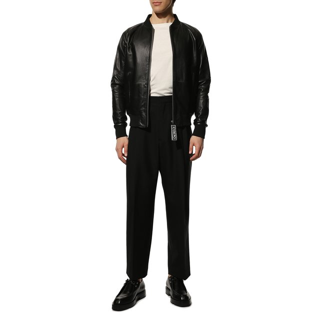 фото Кожаный бомбер iceberg