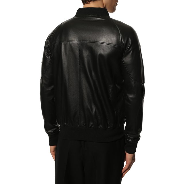 фото Кожаный бомбер iceberg