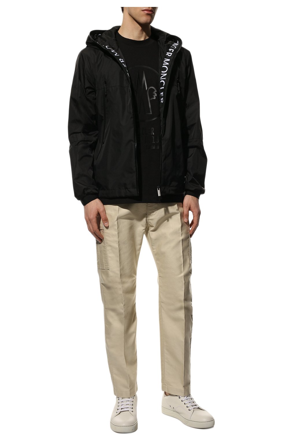 Мужская черная куртка junichi MONCLER — купить в интернет-магазине ЦУМ ...