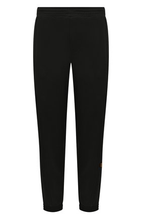 Мужские джоггеры KENZO черного цвета, арт. FC55PA7194IP | Фото 1 (Материал внешний: Хлопок, Синтетический материал; Длина (брюки, джинсы): Стандартные; Стили: Спорт-шик)