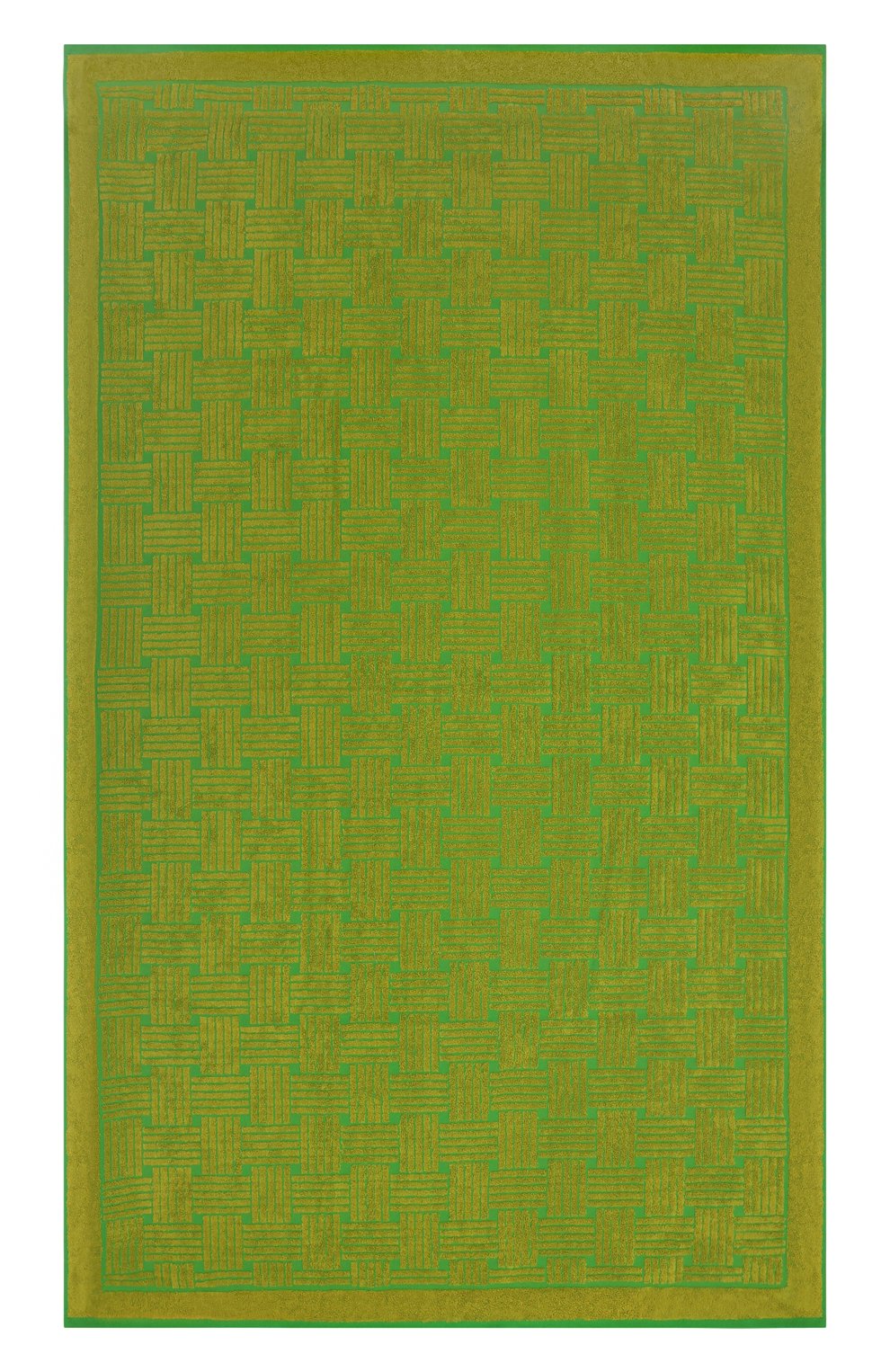 Мужские хлопковое полотенце BOTTEGA VENETA зеленого цвета по цене 0 руб., арт. 691982/V1MY0 | Фото 3 Мужские хлопковое полотенце BOTTEGA VENETA зеленого цвета, арт. 691982/V1MY0 | Фото 3 (Материал: Текстиль, Хлопок)