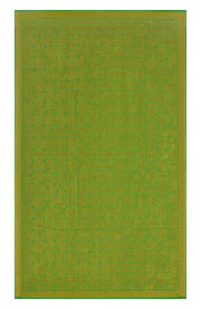 Мужские хлопковое полотенце BOTTEGA VENETA зеленого цвета, арт. 691982/V1MY0 | Фото 3 (Материал: Текстиль, Хлопок)