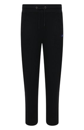 Мужские хлопковые брюки KNT черного цвета, арт. UMM0249 | Фото 1 (Материал внешний: Хлопок; Длина (брюки, джинсы): Стандартные; Случай: Повседневный; Стили: Кэжуэл)