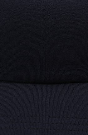 Мужской хлопковая бейсболка SVEVO темно-синего цвета, арт. 46359SE22/MP46 | Фото 4 (Материал: Текстиль, Хлопок)