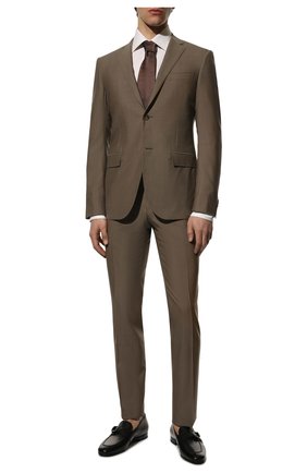 Мужской шерстяной костюм CORNELIANI коричневого цвета по цене 173000 руб., арт. 897230-218414/92 Q1 | Фото 1