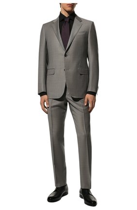 Мужской шерстяной костюм ERMENEGILDO ZEGNA серого цвета по цене 299500 руб., арт. 322531/221225 | Фото 1 Мужской шерстяной костюм ERMENEGILDO ZEGNA серого цвета, арт. 322531/221225 | Фото 1 (Материал внешний: Шерсть; Материал подклада: Купро; Рукава: Длинные; Костюмы М: Однобортный; Стили: Классический)