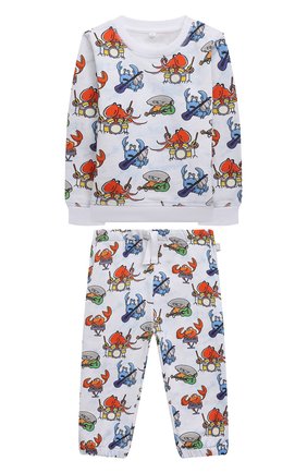 Детский комплект из свитшота и брюк STELLA MCCARTNEY разноцветного цвета, арт. 8Q3TG0 | Фото 1 (Кросс-КТ НВ: Костюм)