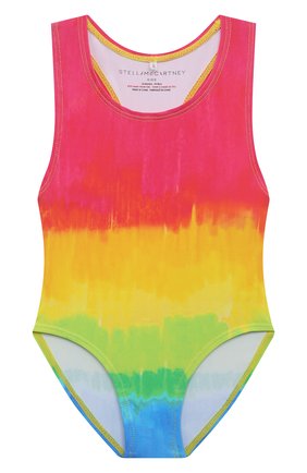 Детского слитный купальник STELLA MCCARTNEY разноцветного цвета, арт. 8QCHE9 | Фото 1 (Кросс-КТ НВ: Купальники)