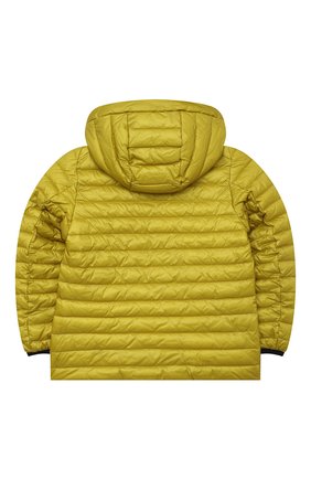 Детского куртка FREEDOMDAY желтого цвета, арт. EFRJB1919A-C187-ED | Фото 2 (Рукава: Длинные; Материал внешний: Синтетический материал; Материал подклада: Синтетический материал; Кросс-КТ: Демисезон)