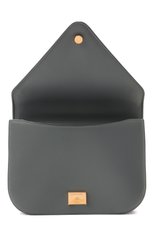 Женская сумка mount BOTTEGA VENETA серого цвета, арт. 667398/V12J0 | Фото 7 (Сумки-технические: Сумки через плечо, Сумки top-handle; Размер: medium; Материал: Натуральная кожа; Ремень/цепочка: На ремешке)