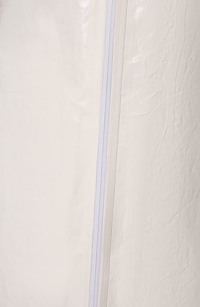 Женский плащ BOTTEGA VENETA белого цвета, арт. 686077/V1K50 | Фото 5 (Рукава: Длинные; Длина (верхняя одежда): До колена; Материал внешний: Синтетический материал, Лен; Стили: Спорт-шик; Кросс-КТ: дождевики)