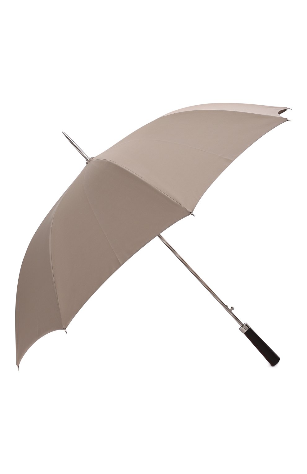 Женский зонт-трость LORO PIANA бежевого цвета, арт. FAM1314 | Фото 2 (Материал: Текстиль, Металл)