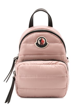 Женский рюкзак kilia small MONCLER розового цвета, арт. H1-09B-5L000-09-68950 | Фото 1 (Материал: Текстиль; Размер: mini; Ремень/цепочка: На ремешке)