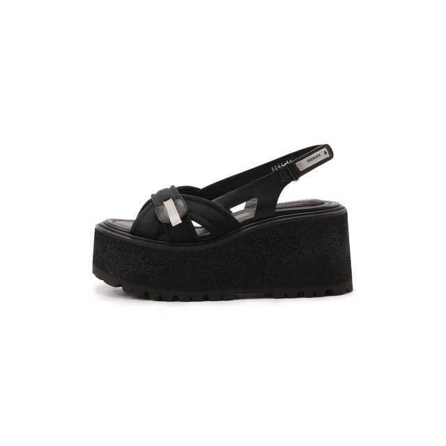 Комбинированные сандалии Premiata M6244/EGITT0/BUTTERFLY, цвет чёрный, размер 36 M6244/EGITT0/BUTTERFLY - фото 4
