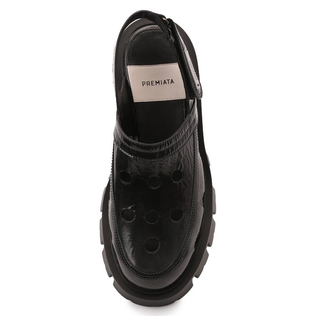 Кожаные сандалии Premiata M6228/GL0SS, цвет чёрный, размер 39 M6228/GL0SS - фото 6