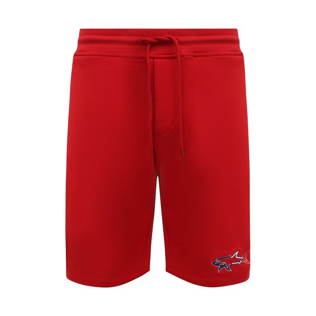Хлопковые шорты Paul&Shark 22411956/C00/3XL-6XL, цвет красный, размер 56