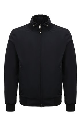 Мужской бомбер CORNELIANI темно-синего цвета по цене 79950 руб., арт. 89L5Q4-2120149/00 | Фото 1 Мужской бомбер CORNELIANI темно-синего цвета, арт. 89L5Q4-2120149/00 | Фото 1 (Материал подклада: Синтетический материал; Длина (верхняя одежда): Короткие; Рукава: Длинные; Материал внешний: Синтетический материал; Кросс-КТ: Куртка; Принт: Без принта; Стили: Кэжуэл)