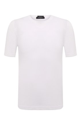 Мужская хлопковая футболка SVEVO белого цвета, арт. 46321SE22/MP46 | Фото 1 (Материал внешний: Хлопок; Длина (для топов): Стандартные; Рукава: Короткие; Принт: Без принта; Стили: Кэжуэл)
