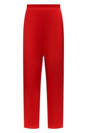Женские шелковые брюки AUBADE красного цвета, арт. QS60 | Фото 1 (Материал внешний: Шелк; Длина (брюки, джинсы): Стандартные; Женское Кросс-КТ: Брюки-белье)