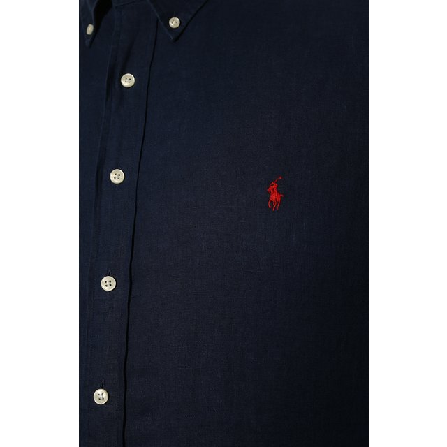 фото Льняная рубашка polo ralph lauren