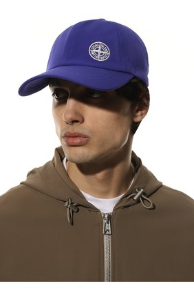 Мужской бейсболка STONE ISLAND синего цвета по цене 15150 руб., арт. 761599227 | Фото 2 Мужской бейсболка STONE ISLAND синего цвета, арт. 761599227 | Фото 2 (Материал: Текстиль, Синтетический материал)