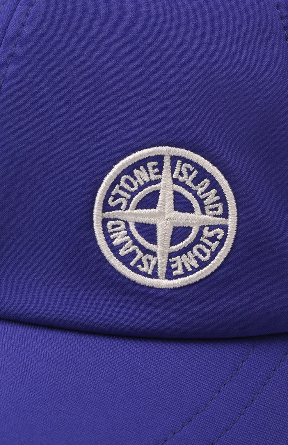 Мужской бейсболка STONE ISLAND синего цвета, арт. 761599227 | Фото 4 (Материал: Текстиль, Синтетический материал)