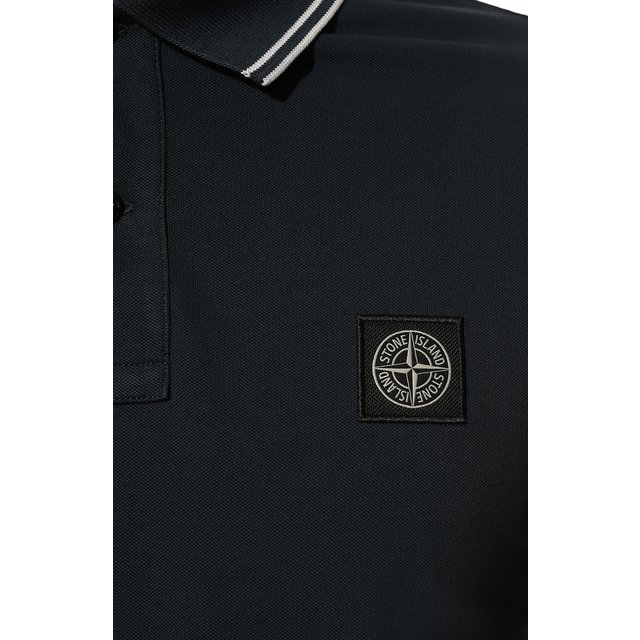 фото Хлопковое поло stone island
