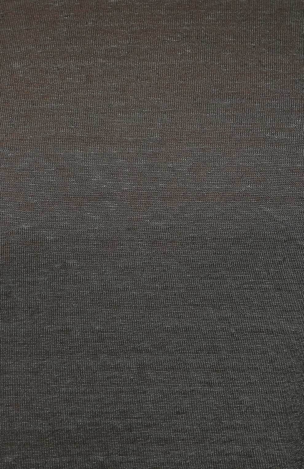 Мужская льняная футболка 120% LINO темно-серого цвета, арт. V0M7186/E908/S00 | Фото 5 (Принт: Без принта; Рукава: Короткие; Длина (для топов): Стандартные; Материал внешний: Лен; Стили: Кэжуэл)