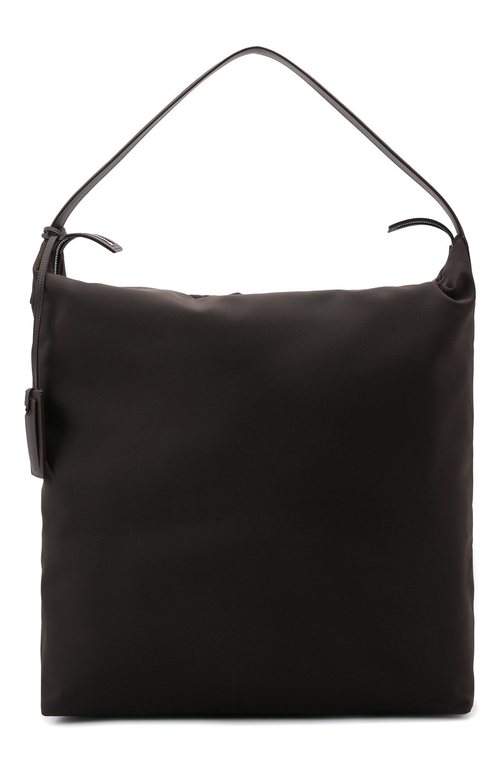 Женская сумка sling THE ROW темно-коричневого цвета, арт. W1301W256 | Фото 1 (Сумки-технические: Сумки top-handle; Материал: Текстиль; Размер: large)