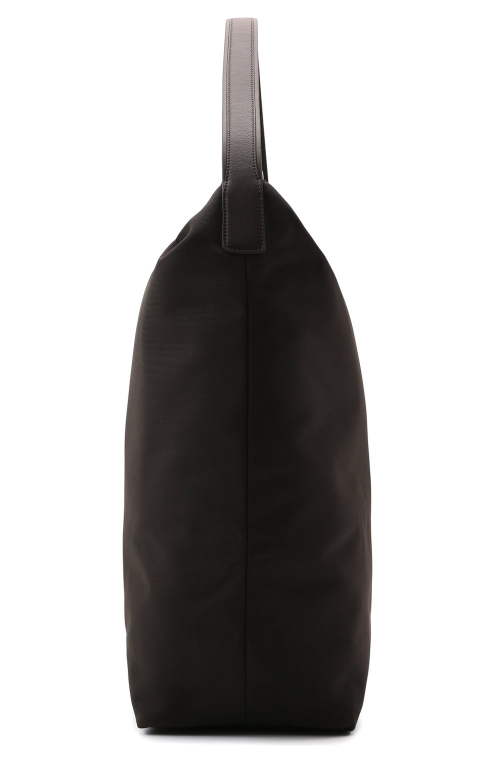 Женская сумка sling THE ROW темно-коричневого цвета, арт. W1301W256 | Фото 4 (Сумки-технические: Сумки top-handle; Материал: Текстиль; Размер: large)