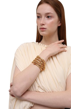 Женский браслет TOM FORD золотого цвета, арт. B0047Y-AXX004-U2004 | Фото 2 (Материал: Металл)