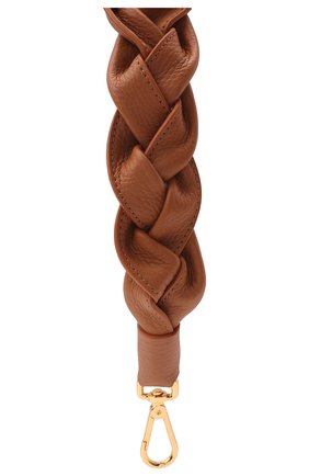 Женские кожаный ремень для сумки boheme COCCINELLE коричневого цвета, арт. E3 LZ6 68 41 01 | Фото 2 (Материал: Натуральная кожа; Кросс-КТ: ремень-сумка)